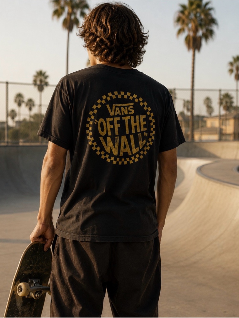 Vans off the wall black tee